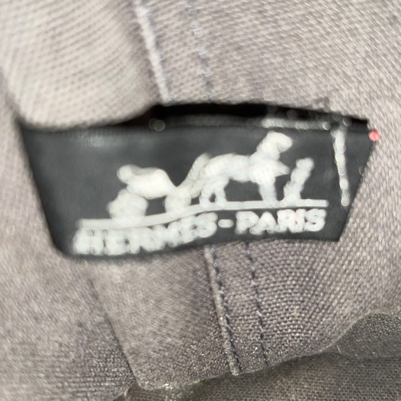 Hermès Grey Canvas Fourre Tout PM Handbag Authentic - Picture 13 of 13